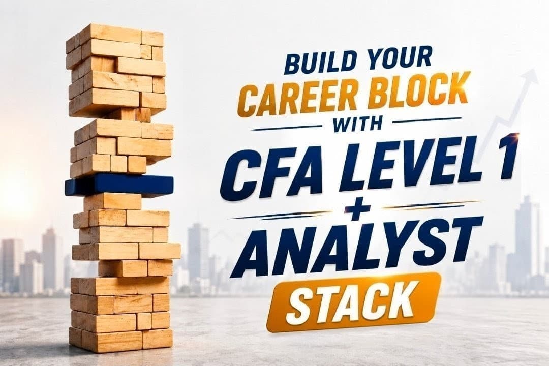 CFA Level 1 & Analyst Stack Combo