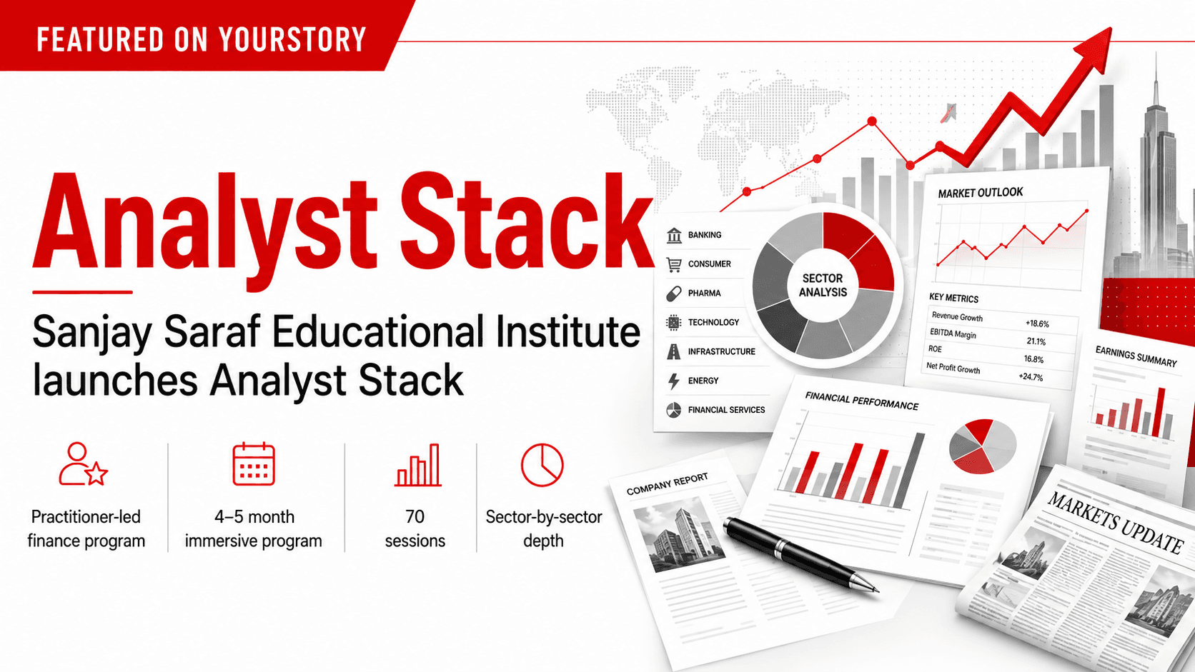 Analyst Stack launched by Sanjay Saraf Educational Institute