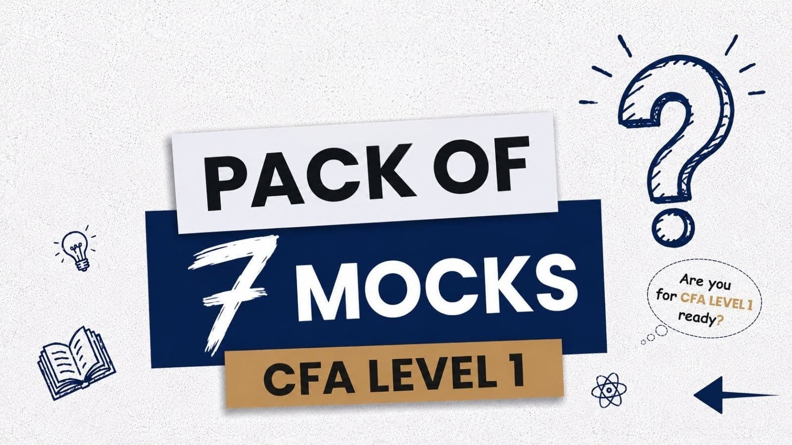 CFA Level 1 Mock Pack of 4